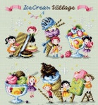 아이스크림빌리지(The Ice Cream Village) (SO-G66) 도안만 : 십자수센스