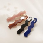 [갤러리아] 제이로렌 셀룰로오스 물결 포인트집게핀 H0791 : 갤러리아백화점