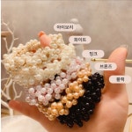 진주 방울 머리끈5p세트 데일리 헤어밴드 : 들꽃하우스