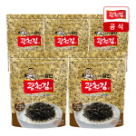 [광천김] 3대째 달인 김자반 60g 5봉 : 주식회사 광천김