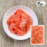 막썰어 생연어회 500g 샐러드용 횟감용 : 피쉬앤 fishen