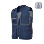 지벤 ZB-V1922 데님 조끼 여름 망사 안전 작업 단체 zb1922 zbv1922 : 지벤세이프마트