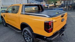 (경기성남)신형 포드레인저 와일드트렉 슬라이딩커버 코리아스포일러 반자동 수동 적재함커버  와일드트랙 : 형제지프