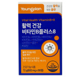 영진약품 영플랜 활력 건강 비타민B 플러스8 800mg 3개월분 : 러벨유