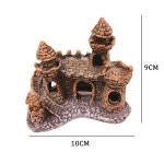 어항 장식품 동굴 수조 인공 수족관 조경 돌 풍경 송진 개 액세서리 레트로 캐슬 하우스 : Happy퍼니처