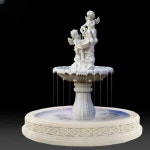 대형 야외 웨딩 분수대 인공 안뜰 조각상 석재 정원 : 띠띠네스토어