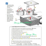 품질 ELPL54 V13H010L54 EB-S7 EB-S72 EB-S8 EB-S82 EB-X7 EB-X72 EB-X8 EB-X8E 프로젝터 램프 엡손 호환 : 바람유통12