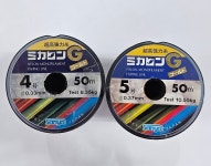[원사 일본산] 산요 미가론 50M 4호 5호 나일론 붕어 민물낚시줄 : 아산낚시할인점
