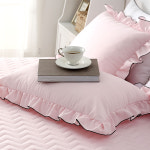 1+1 알러지케어 호텔식 베개 커버 5070 50x70 라인 커버 화이트 : ARGIO  아르지오