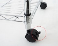 세경 튼튼한 철제선반 조립식 앵글 베란다 메탈랙 600 3단 600 X 350 X 900 : 판다생활용품