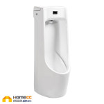 KCC 센서내장형 소변기 상가화장실 마트화장실 건전지식 배터리식 HI-U100 : 세모난집