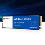PPST012 그래픽 디자인 Ai 영상 이미지 작업 WD blue SN580 Pcle 4.0 M.2 NVME SSD 500기가 : 스몰빅컴퍼니