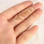 50pcs 8x4mm 스테인레스 스틸 작은 미니 아이 핀 Eyepins 후크 Eyelets 나사 스레드 걸쇠 DIY 액세서리를 만들기위한 보석 결과 도매... 