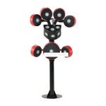 가정용 샌드백  GBQ611 수직 스탠딩 복싱 타겟 멀티 포인트 펀칭 백 피트니스 감압 스틸 파이프 스폰지 킥 장비 : 종이느님