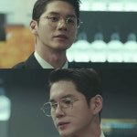 까르뱅 KANA C1 은테 티타늄 다각 블루라이트차단 옹성우 차은우 청하 안경 : 뜨인안경