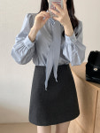 핫딜[무배] 프시케 리본 타이 셔츠 블라우스 : 유라타임