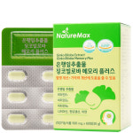 은행잎추출물 징코빌로바 메모리플러스 500mg 60정 선물세트 : 네이처맥스