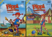 DW - 1 / 중고 개봉 DVD) Pippi Long Stocking  삐삐 롱스타킹 1~2집 각4종세트 : 우리종합컬렉션