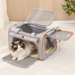 PT201 펫씨크 라지 펫캐리백 반려동물 애완동물 이동가방 외출 산책 강아지 고양이 애견 : 퍼즐앤펫