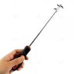 자동차 타이어 돌 제거 날 틈새 청소 막대 이물질 관리 곡선 스틱 스크래퍼 후크 봉 펑크 방지 스톤 리무버 : 글렛스토어