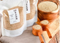 국산 볶음 참깨 (깨소금) : 대덕 방앗간