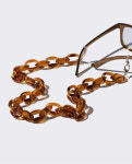 [ TBC EYEWEAR ] 슈퍼 사이즈 체인 브라운 SUPER SIZE CHAIN AMBER : 옵티컬더블유