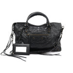 [중고명품 미스터문] Balenciaga(발렌시아가) 115748 블랙 램스킨 클래식 시티 모터 미디움 2WAY [중고명품매입] : MISTER MOON