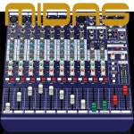 마이다스 아날로그 라이브 스튜디오 믹서 12입력 MIDAS DM12 : 뮤직시티