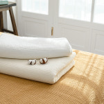 순면침대패드 줄누비 피그먼트 누빔 침대패드겸이불 : 굳잠 엔디미온