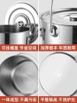 삶숙이 대형 빨래삶는통 빨래삶통는솥 수건 빨래솥 : 토토 상점