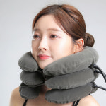 목 견인기 보호대 거북목 교정 일자목 견인 치료기 디스크 통증 교정기 의료기기 : 메디컬랩