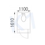 포세식 화장실 1칸 현장 야외 행사 이동식 거품식 수세식 제작 판매 렌탈 : 주식회사 케이원.