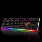 컴퓨터자판기 리드래곤 기계식 게이밍 키보드 K569RGB 적축 : 건우프렌즈