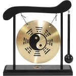 뮤캣 미니 데스크탑 공 테이블 바람 차임 타악기 홈데코 집들이 선물용 몰렛 포함 태지 심볼 중국 가십 차트, : 제이에스11스토어