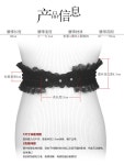 웨딩드레스벨트 여성용 크리스탈 신부용 허리띠 보석허리띠 : 신뢰마켓스토어