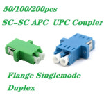 광케이블  SC 광섬유 커넥터 어댑터 / UPC SM 플랜지 단일 모드 듀플렉스 SC-SC APC 커플러 브라질 특별 도매 50-200 개 : 에이스 종합몰