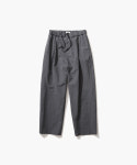 ATON 에이톤 WOOL WASHI TROPICAL WIDE EASY PANTS 24SS : 스트라이킹