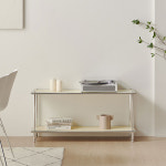 쉐리 인테리어 모듈 다용도 책 2단 수납 선반 1000 : 홈베어