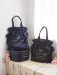 메종드플뢰르 Maison de FLEUR 더블 리본 개더링 토트백 : 메구미상