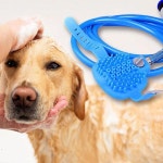 강아지 샤워기 애견 샤워 헤드 펫 샤워기 고양이 목욕 브러쉬 : 다임 스토어