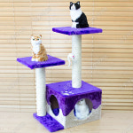 소형2단캣타워 고양이쉼터 냥이놀이터 오호이거야 : 순수천연샵