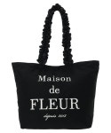 메종드플뢰르 Maison de FLEUR 오가닉 코튼 프릴 핸들 토트백 : 메구미상