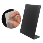 스틸 스탠딩 보드판 A4 자석 부착 가능 스탠드 철제 철재 철판 블랙 화이트 알림판 게시판 메모 : 봄월드