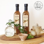 힐링힐 지리산 산청에서 만든 맵지않은 생강진액 650g(500ml)X2개 유리병 -인증 : 하늘집