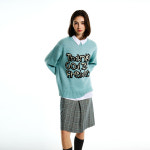 프라이 TGIF 자카드 니트_스카이 블루 : 프라이 FREI