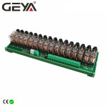 GEYA 퓨즈 보호 릴레이 모듈 NGG2R 16 채널 12VDC 24VDC PLC 1NO1NC : 포유무역