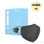 프로월드컵 2D 일회용 마스크 대형 그레이 100p X6 : 하이하이글로벌