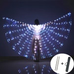 LED 졸라맨 옷 LED 의상 파티 댄스 요정 날개 다채로운 나비 밸리 부활절 크리스마스 할로윈 오리엔탈 조명 램프 : 생활에찰떡
