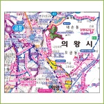 [경기] 안양군포의왕과천 개발계획도 / 롤스크린 : 반도지리정보