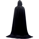 TopFunny 코스츔 코스프레 파티복 의상 탑퍼니 남녀공용 할로윈 후드 망토 데빌 마녀 Black : 글로벌아진